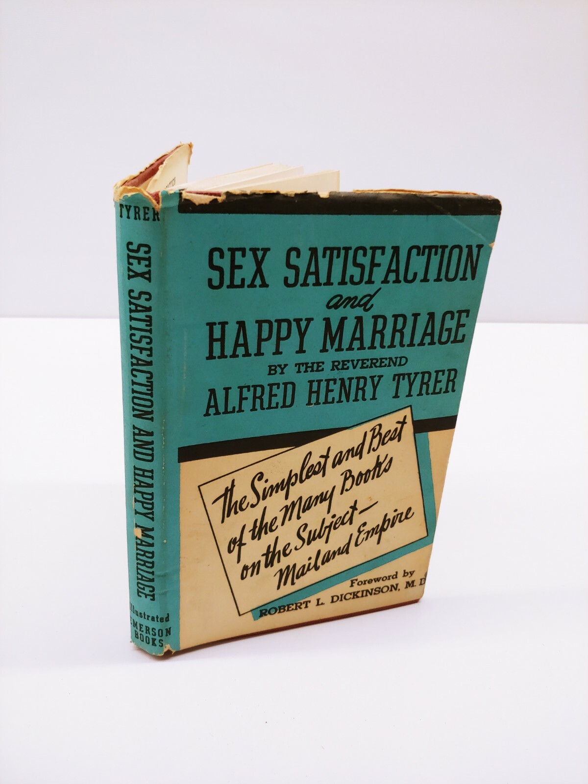 Sex Satisfaction and Happy Marriage, Hardcover, Dust Jacket, 18th Printing