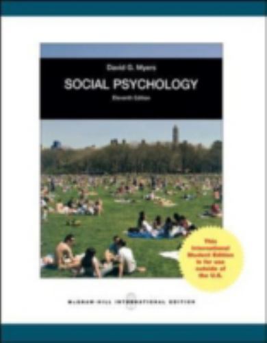 Social Psychology — 9789814599870, paperback, David G Myers