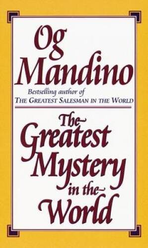 The Greatest Mystery in the World — Mass Market Paperback — ACCEPTABLE