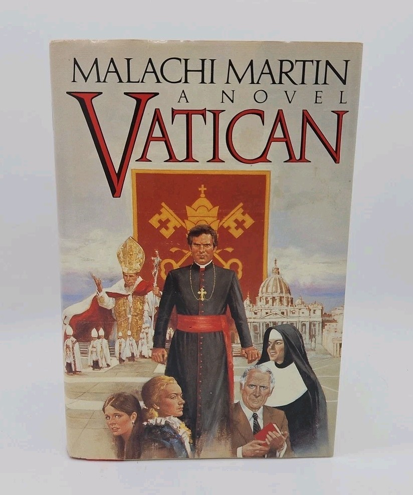 Vatican by Malachi Martin 1986 First Edition Hardcover