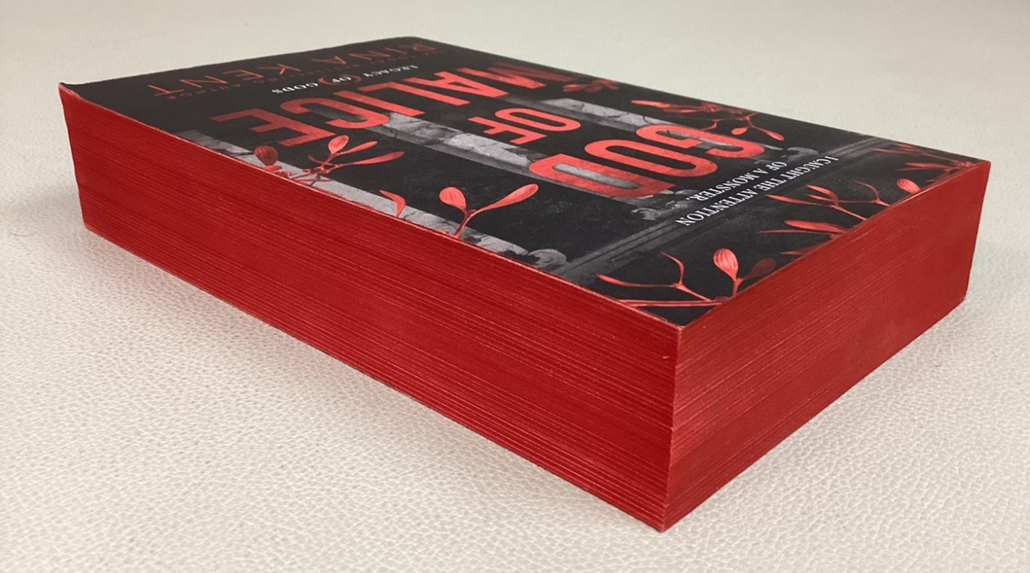 2024 GOD OF MALICE Legacy of the Gods Deluxe Edition Rina Kent Red Text Block LN