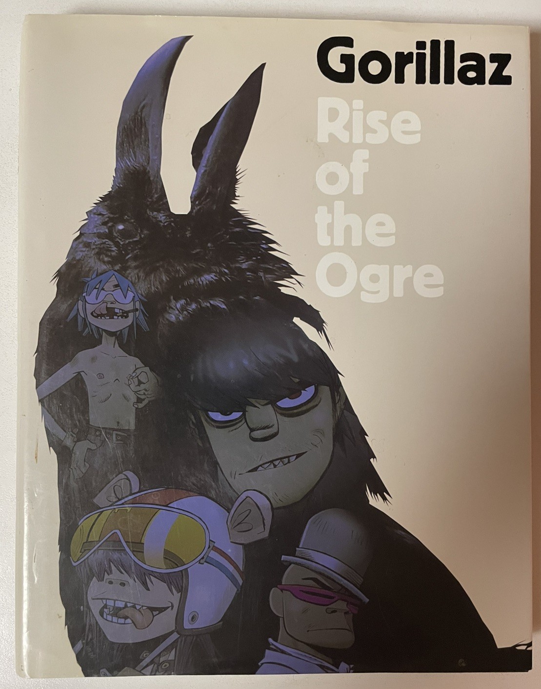 Gorillaz- Rise Of The Ogre BY Gorillaz And Cass Browne- 2006 Hardcover 1st Ed.