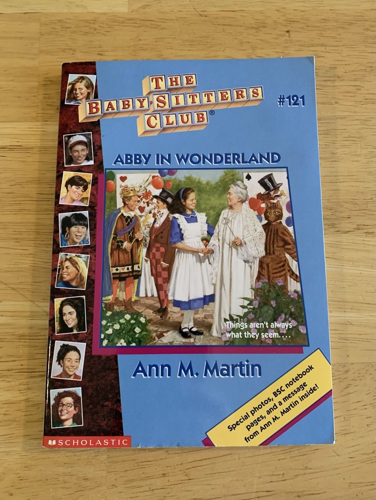 Abby In Wonderland — The Baby-Sitters Club #121 — 1st Print 1998 — Ann M. Martin