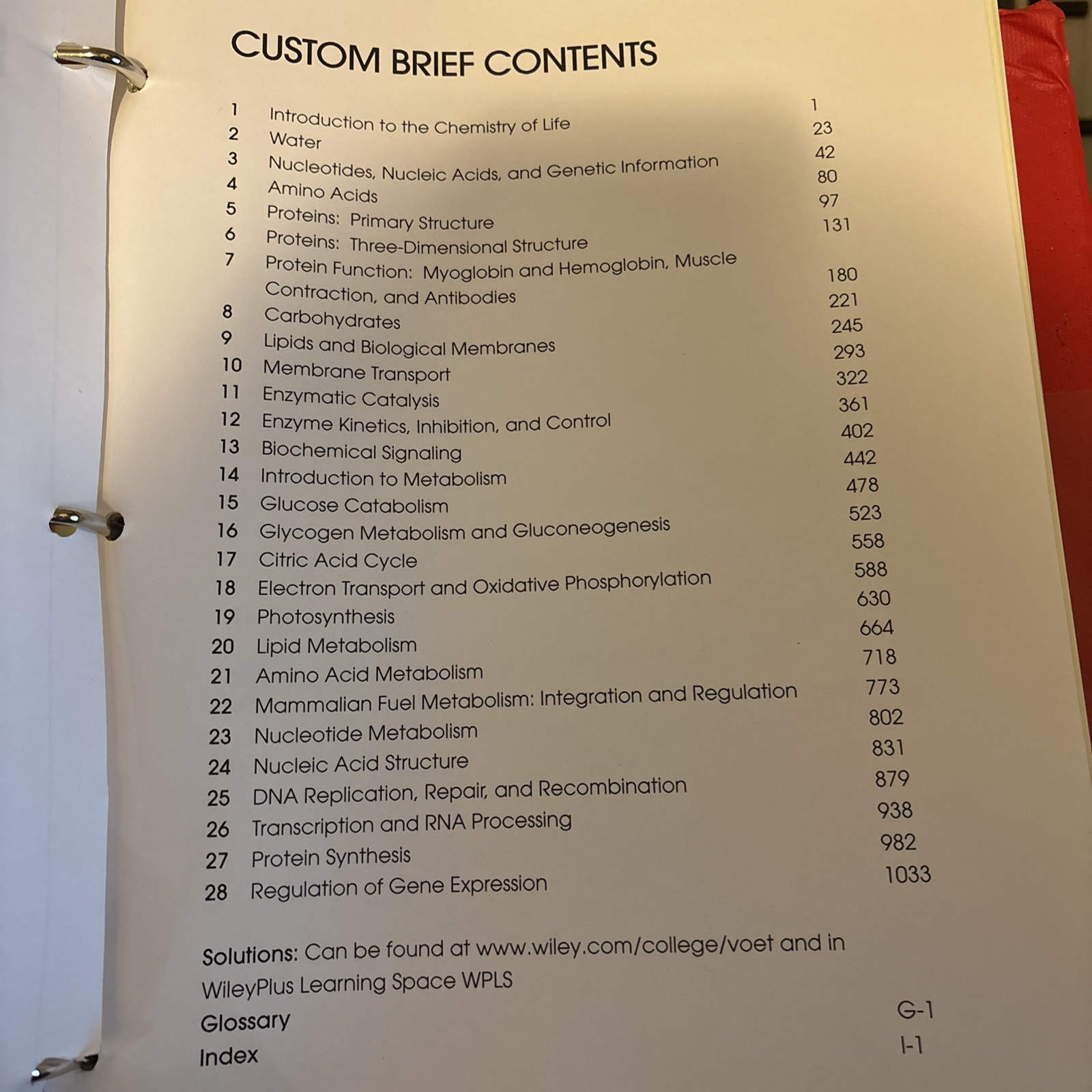 Biochemistry 410/411 Textbook — 5th Edition — Custom Texas A&M University, , 978