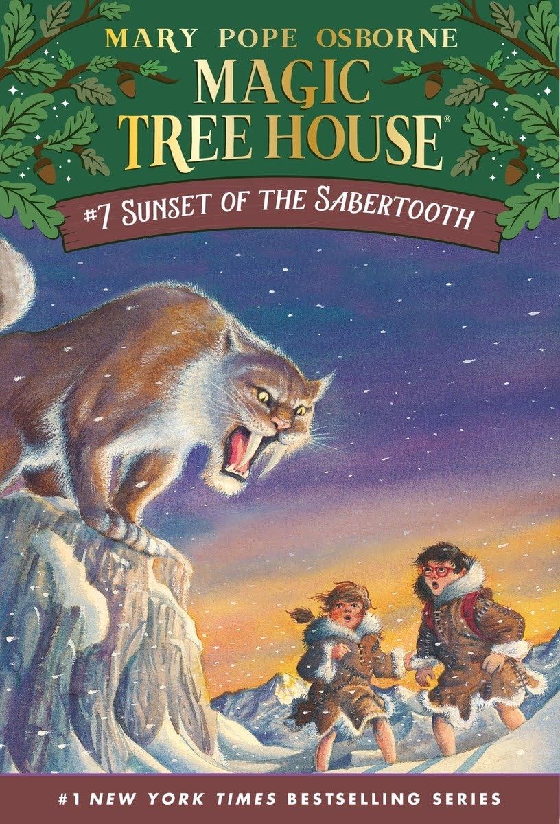 Sunset of the Sabertooth — Osborne, Mary Pope|Murdocca, Sal — Very Good — Se…