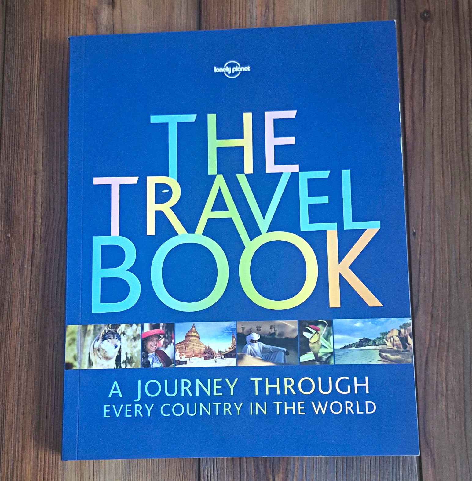 Lonely Planet The Travel Book Hardcover (2016) Illustrated Travel Picture Book