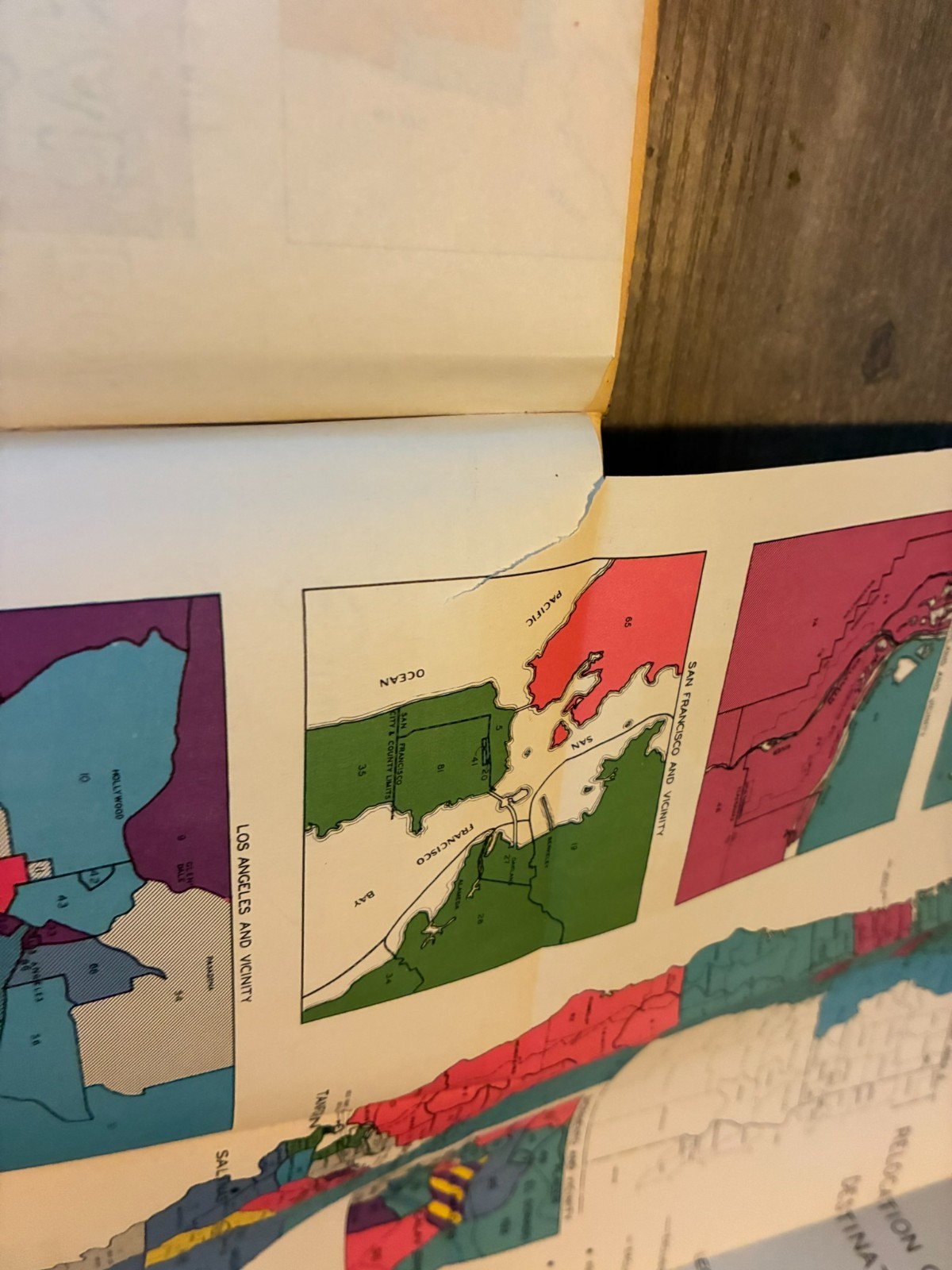 Japanese Evacuation From West Coast 1942—Final Report Internment Maps