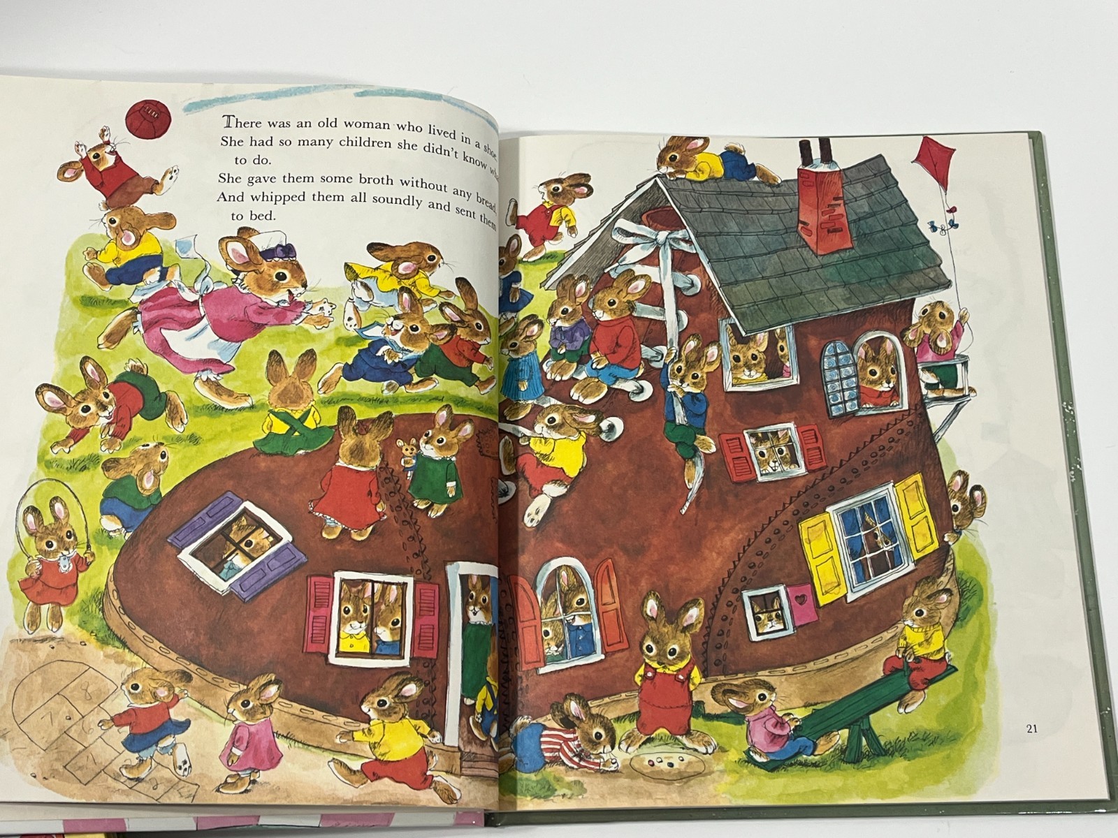 Richard Scarry LARGE Golden Books Hardcovers, Lot Of 7, Preowned