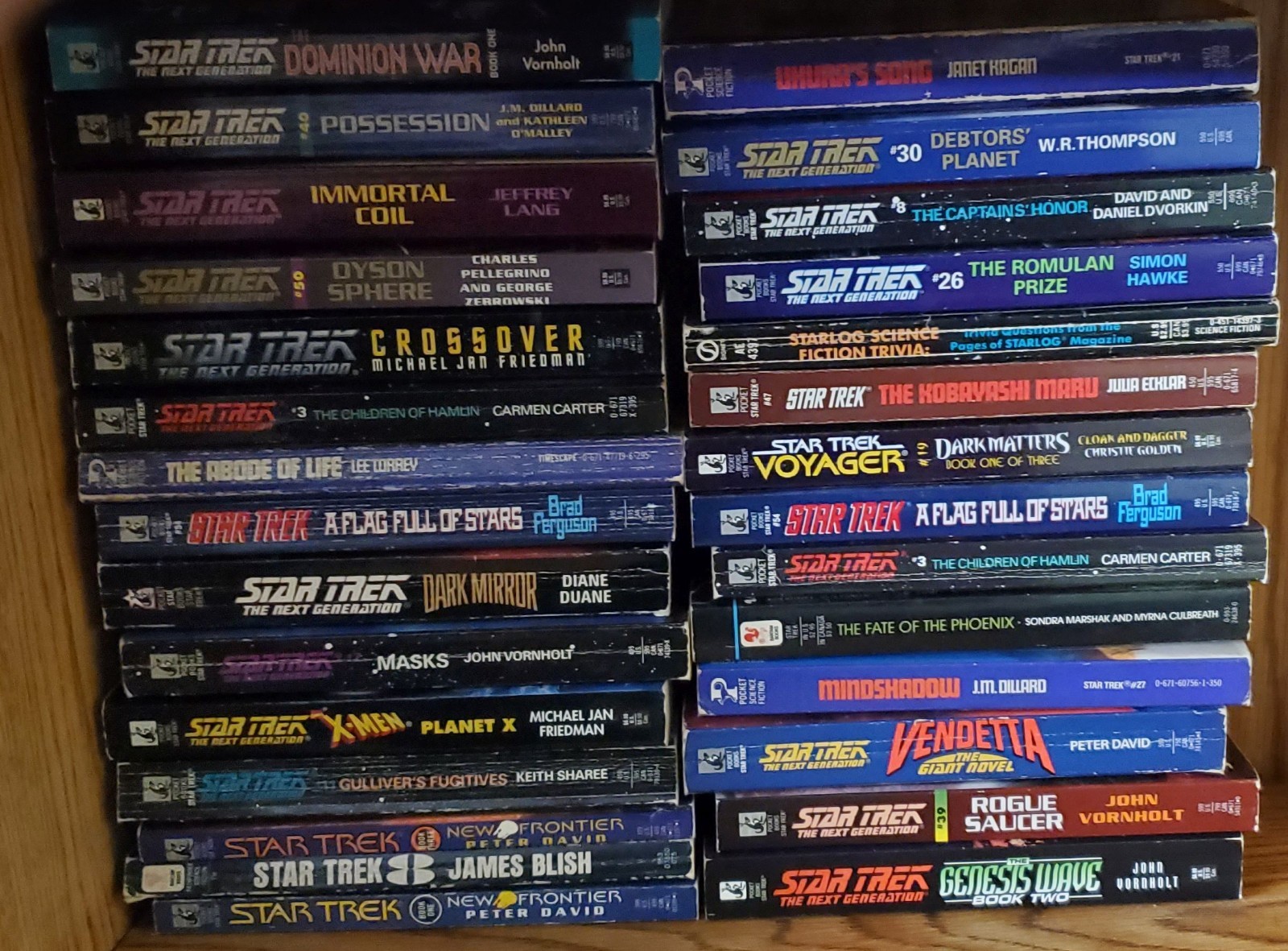 Star Trek Books Complete Your Collection — You Choose the Books! #5