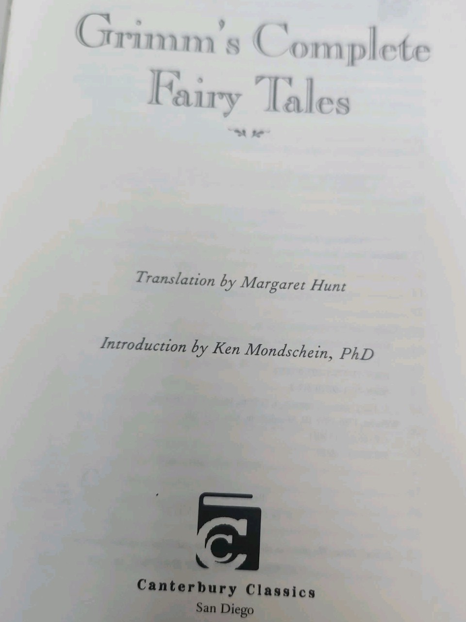 Grimm’s Complete Fairy Tales — Leather Bound, by Grimm Jacob; Grimm — Very Good