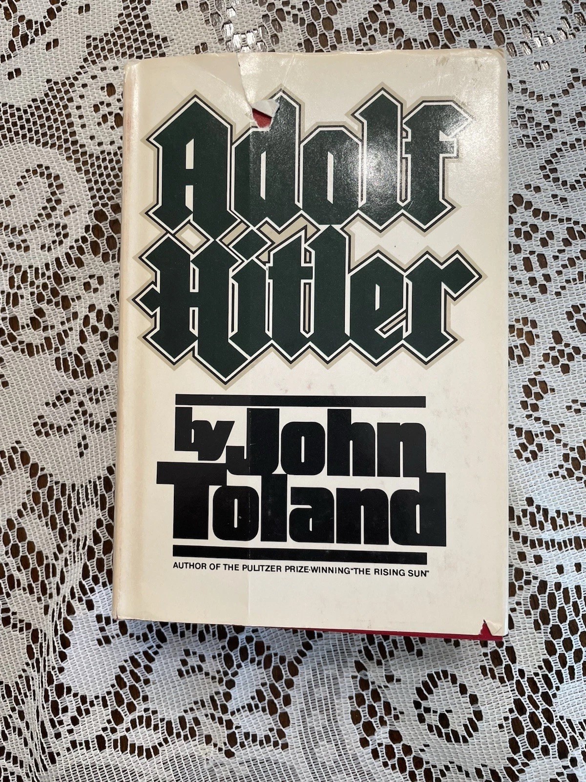 Adolf Hitler 2 Volumes by John Toland Hardcover w/ Dust Jacket Doubleday 1976