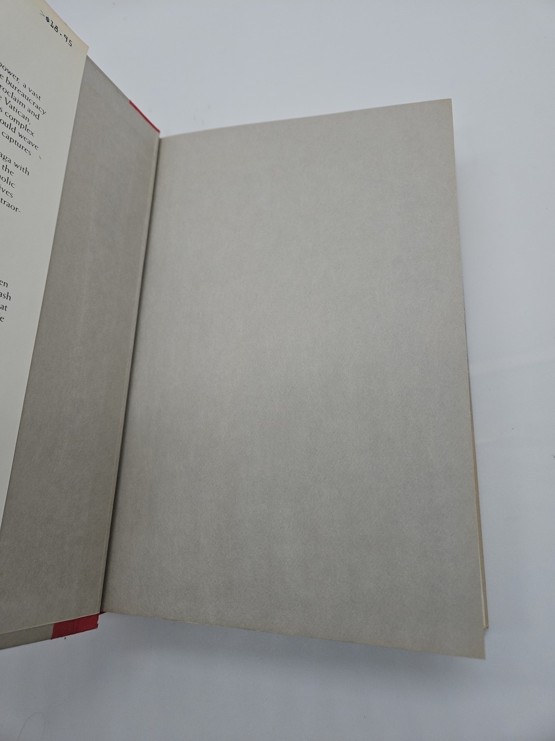 Vatican by Malachi Martin 1986 First Edition Hardcover