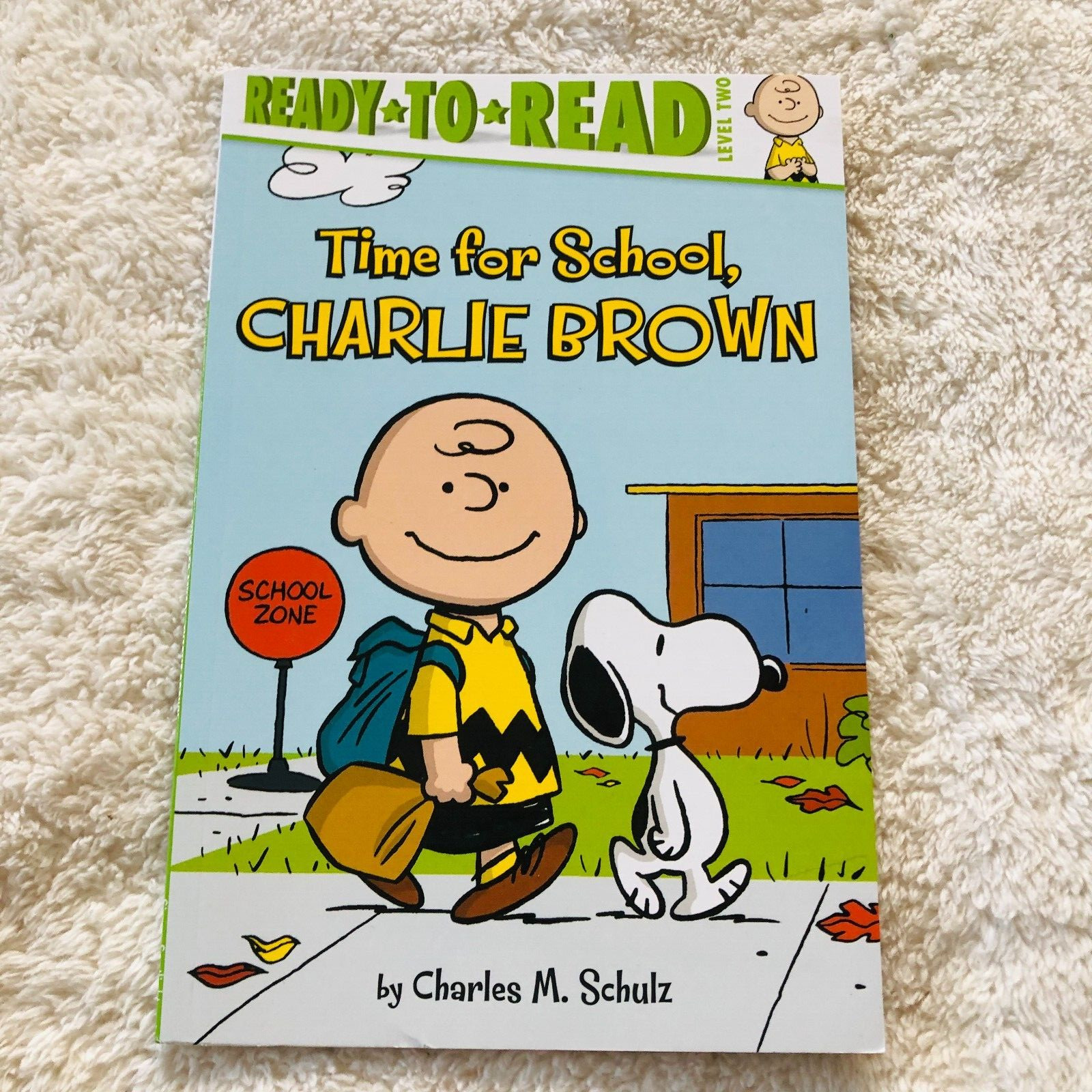Two READY TO READ Level Two PB Books Henry and Mudge Charlie Brown NEW