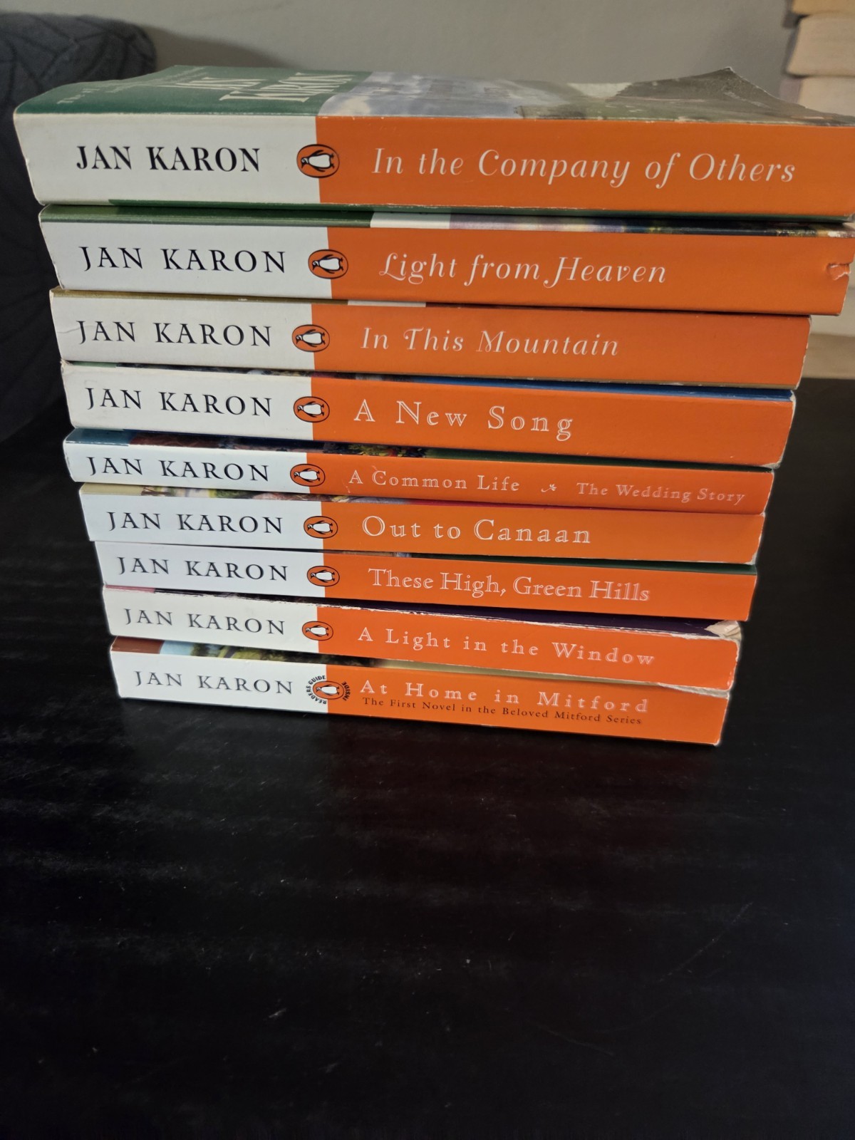 Jan Karon Mitford Series Lot Of 9 Books 1-7, 9 & 11