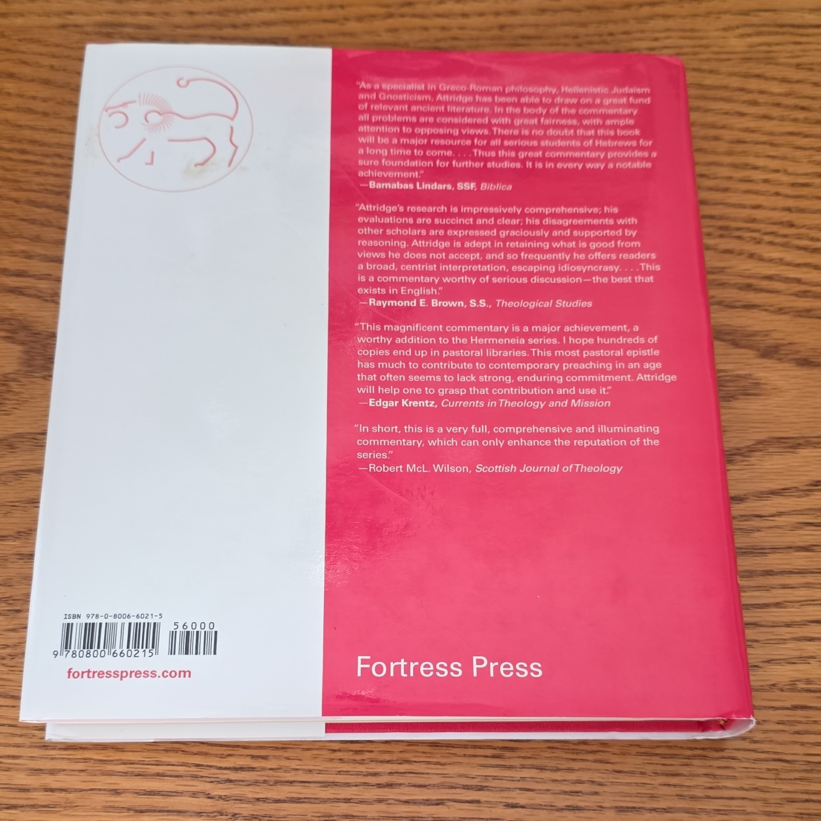 Helmut Koester Hebrews: Commentary on the Epistle to the Hebrews Hermeneia HC