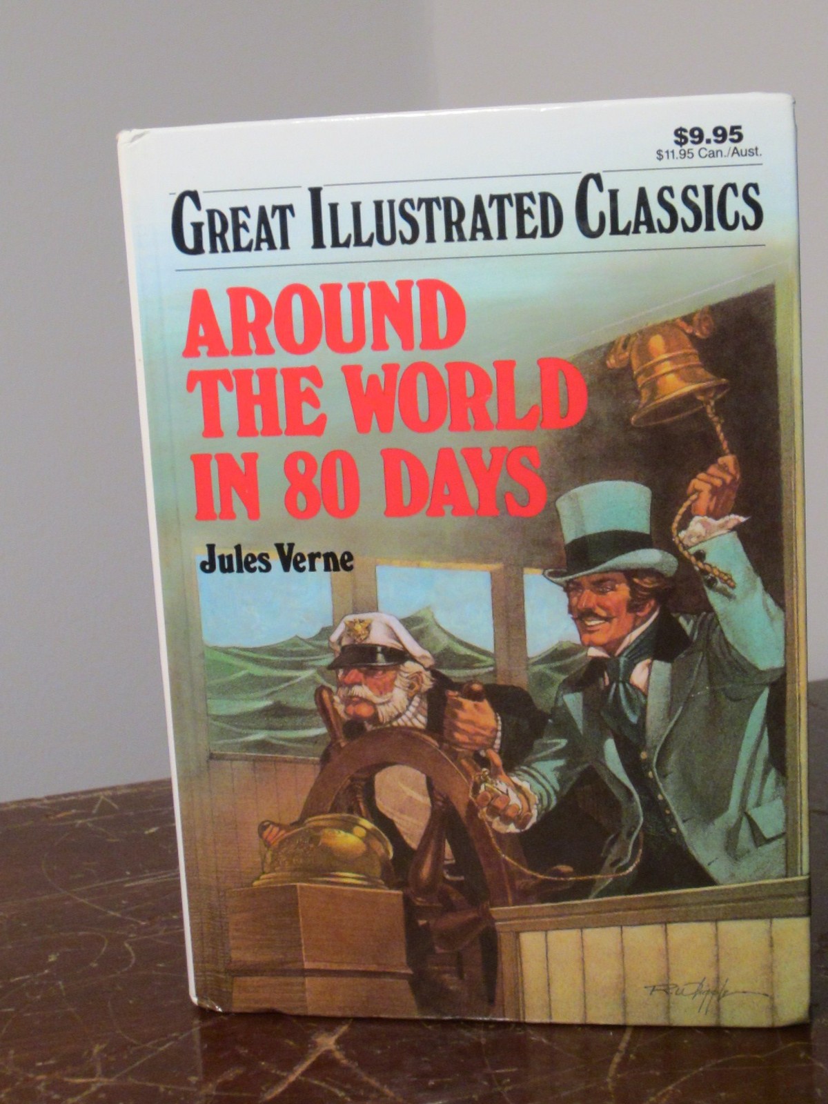 Around the World in 80 Days (Great Illustrated Classics)