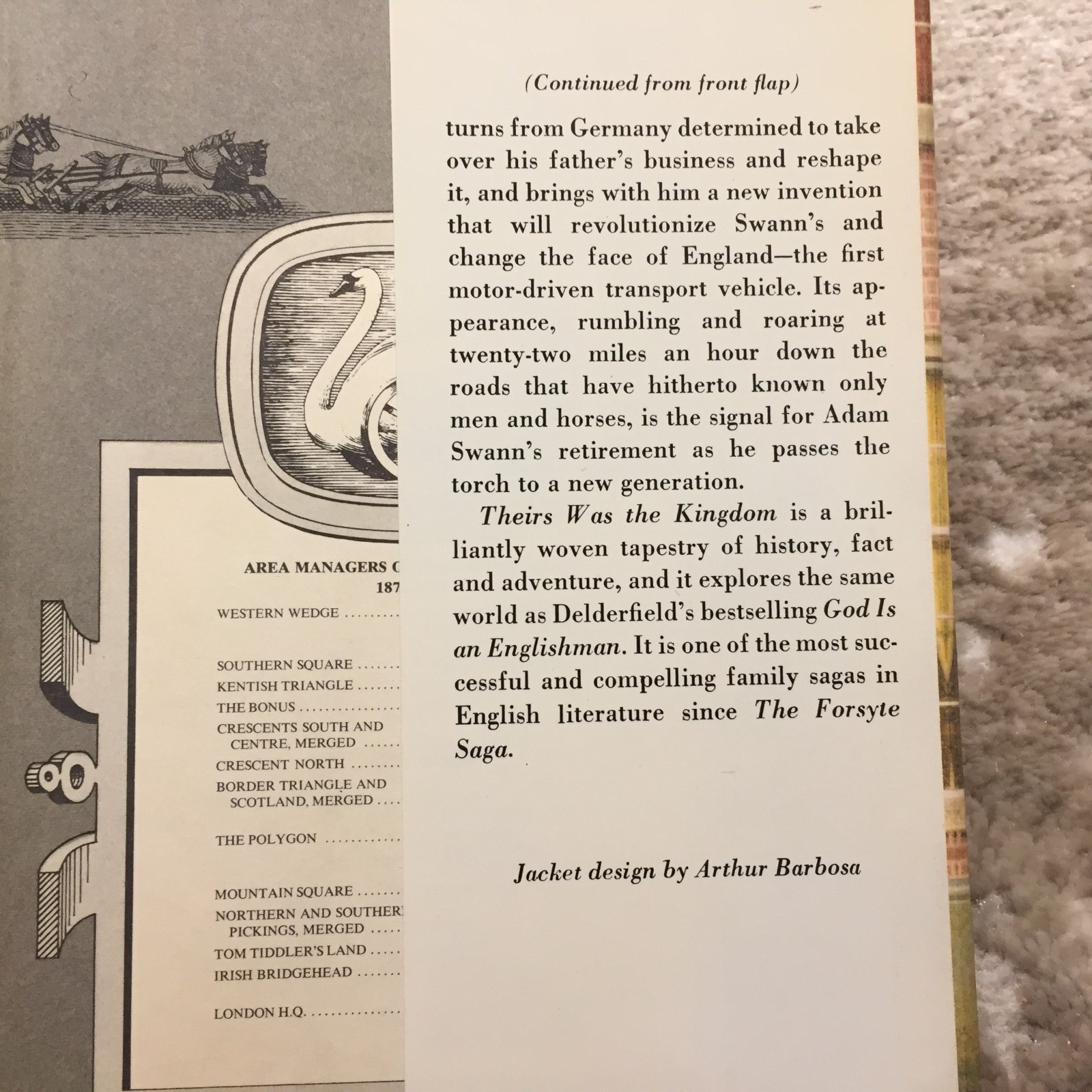Theirs Was The Kingdom R.F. Delderfield 1971 Simon & Schuster Victorian Commerce