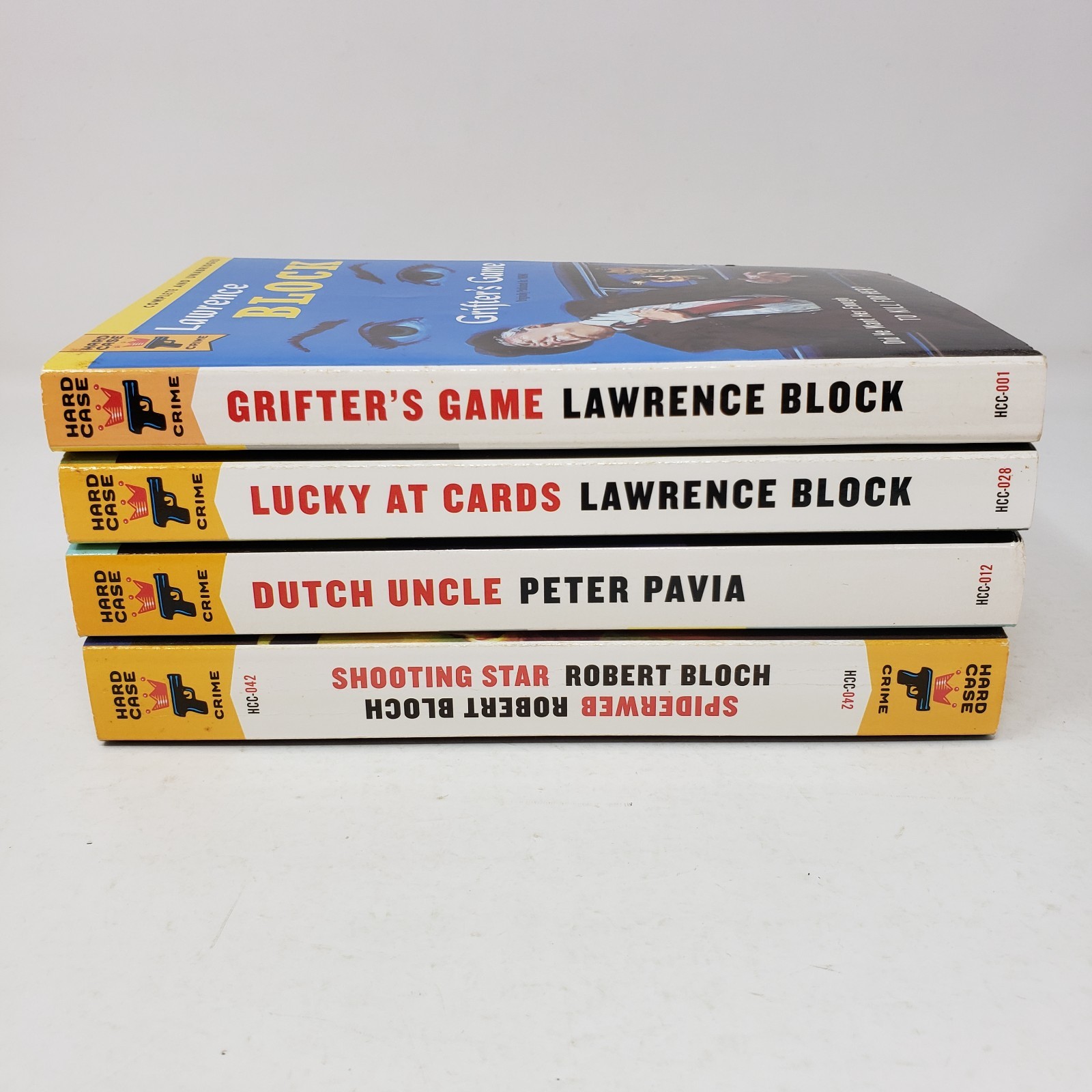 Hard Case Crime Books Lot of 4 (MMPB, Robert Bloch, Lawrence Block)