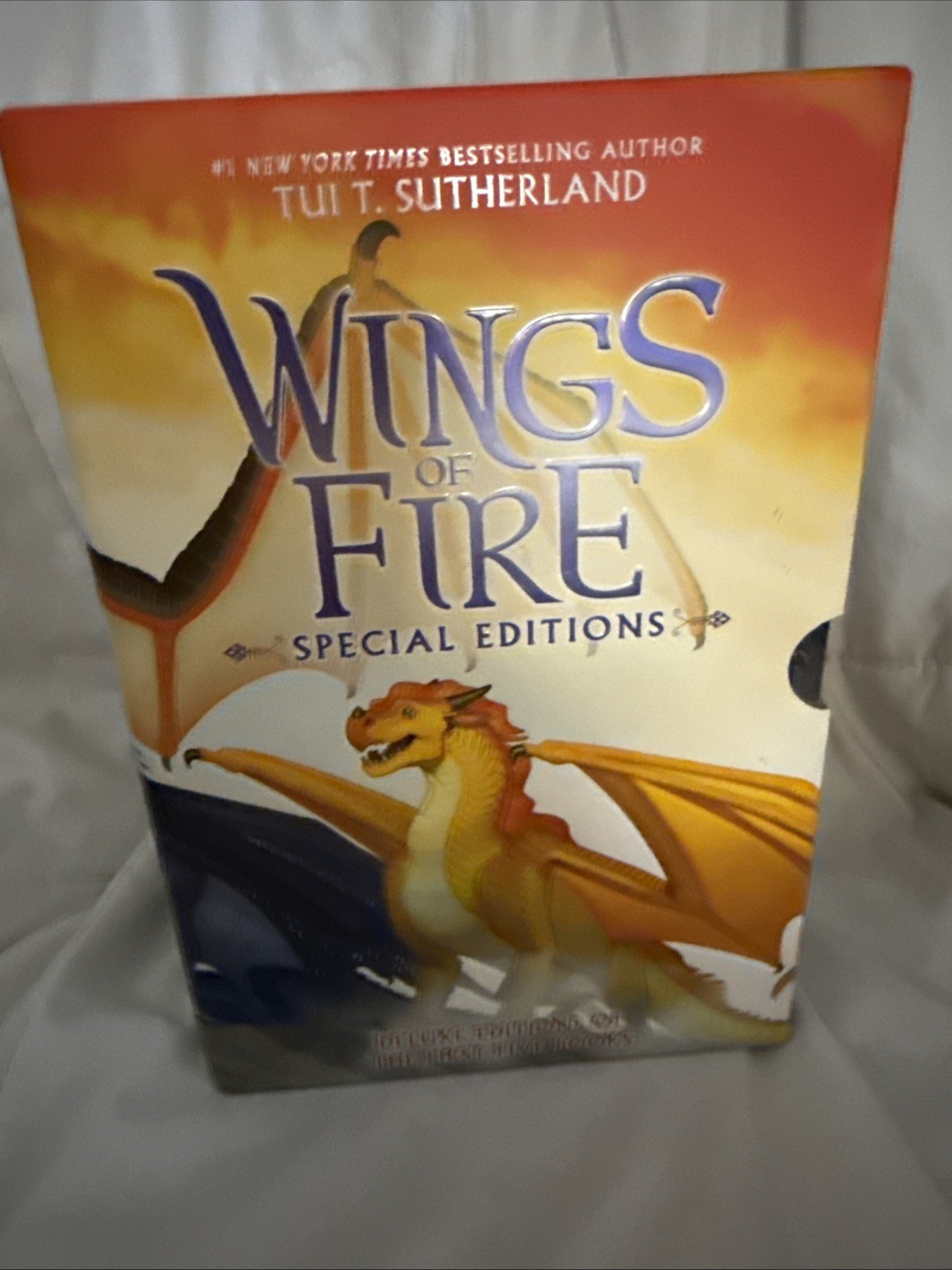 Wings of Fire 1-5 Special Editions Boxset by Tui T. Sutherland PB Deluxe Ed NEW