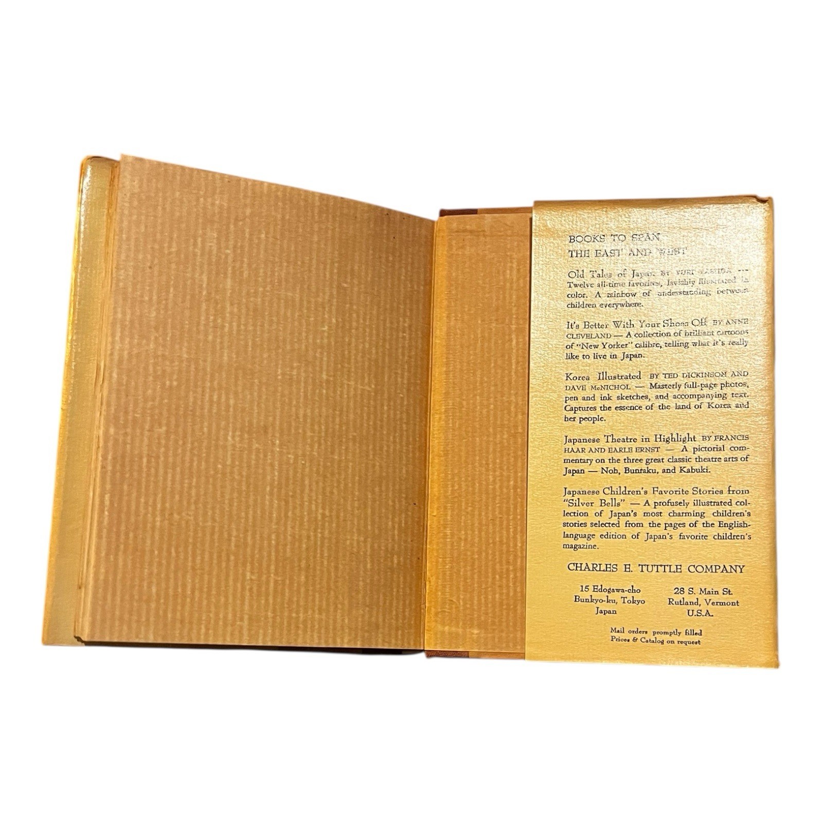 Vtg 1957 HC Book w/DJ THE STORY BAG Korean Folktales Kim So-un Setsu Hiqashi 2nd