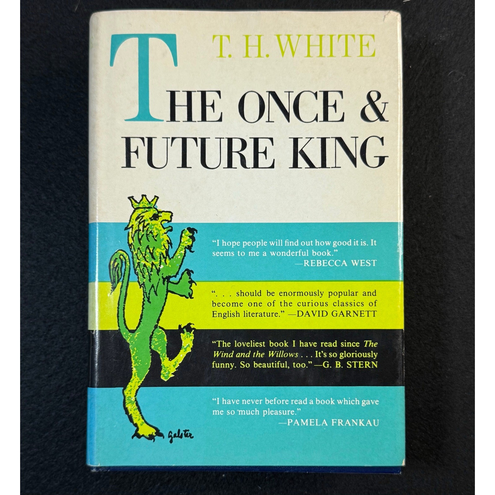 The Once and Future King T.H. White Vintage Hardcover 1958 Book Club Edition