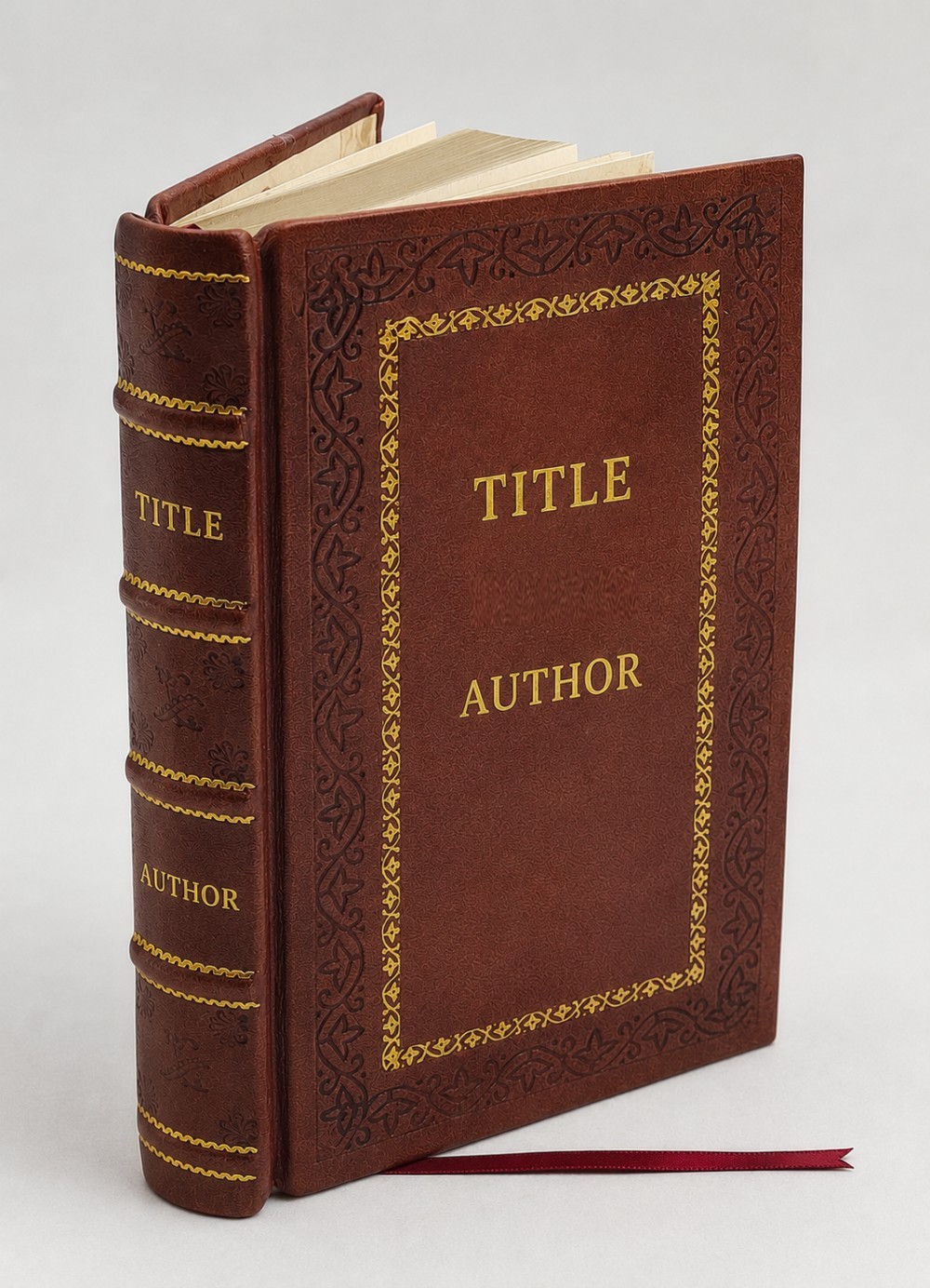Human Nature Book 1: A Satirical Science Fiction Graphic [Premium Leather Bound]