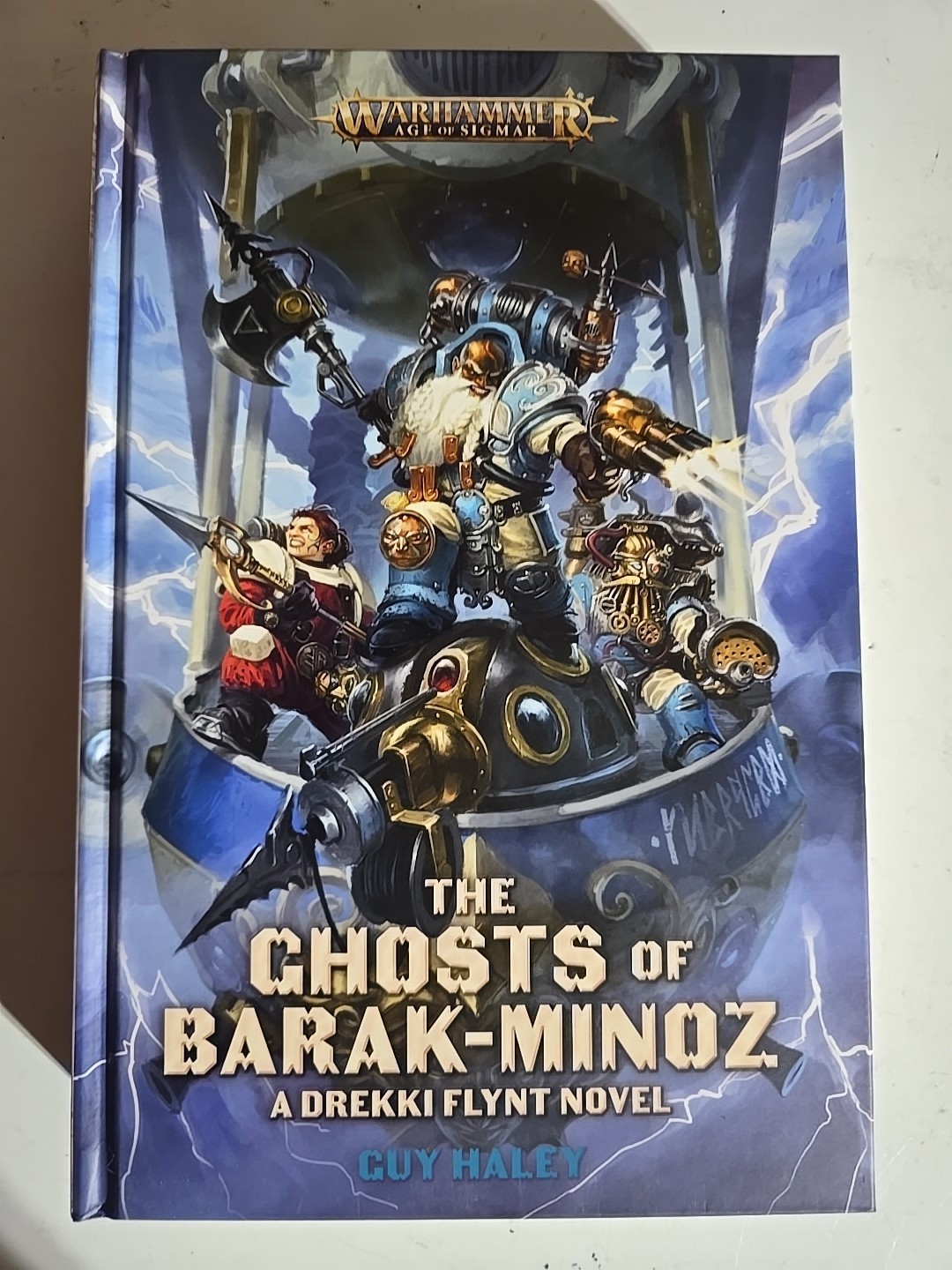 THE GHOSTS OF BARAK-MINOZ by Guy Haley Hardcover Black Library Warhammer Book