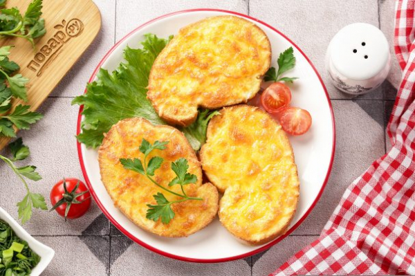 Бутерброды с сыром в аэрогриле