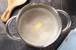 Каша ячневая на молоке Каша ячневая на молоке