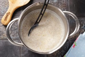 Каша ячневая на молоке Каша ячневая на молоке