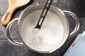 Каша ячневая на молоке Каша ячневая на молоке