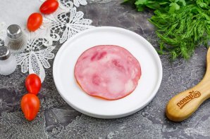 Канапе с сыром и ветчиной Канапе с сыром и ветчиной